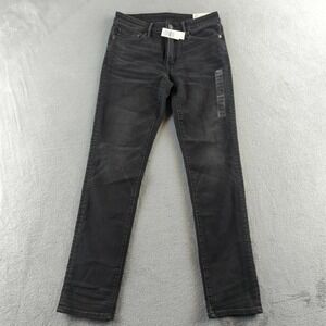 American Eagle Jeans Mens 29x32 Black‎ Slim Airflex Plus Stretch Denim Pants